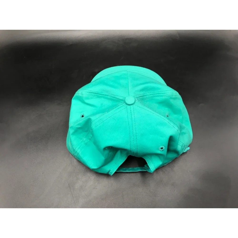 Corvette Sales Teal Blue Cap with Rope Detail Hat Adjustable Strap Hat Otto Cap